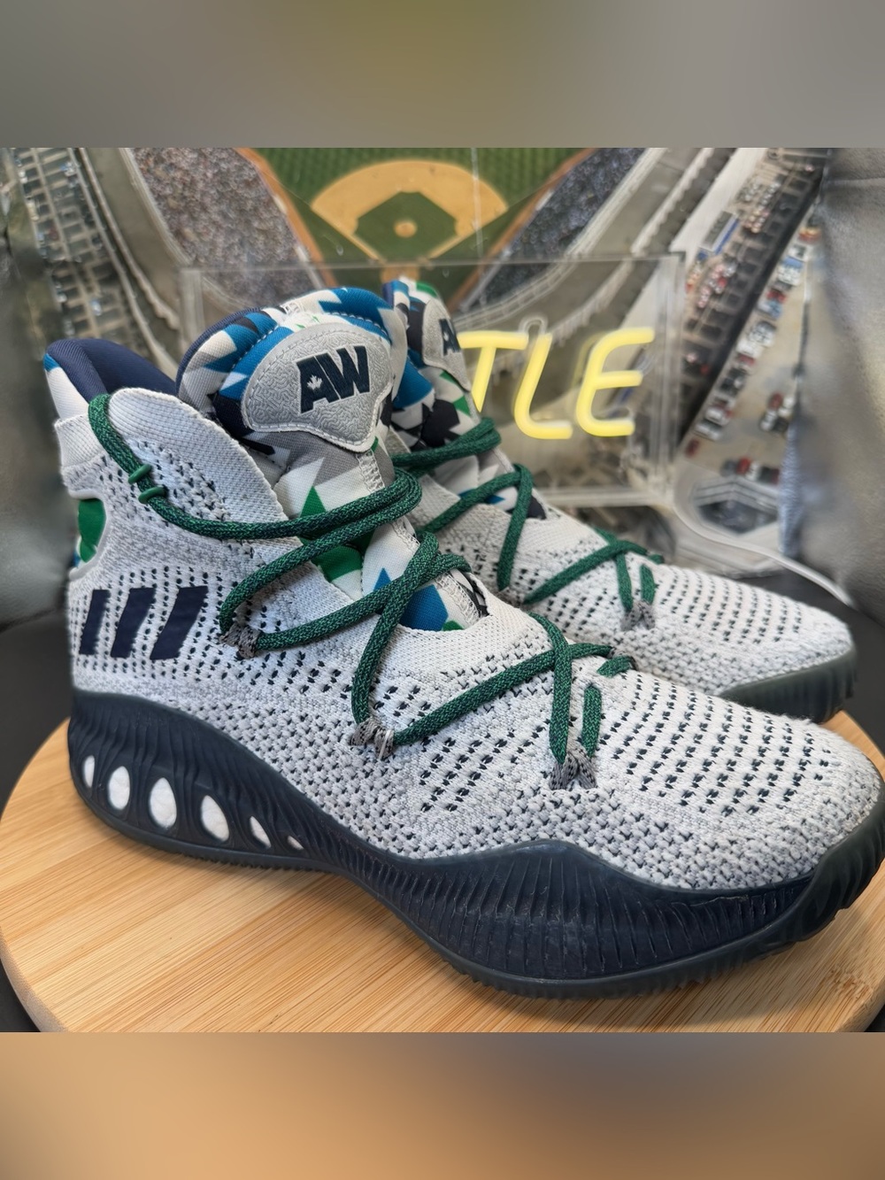 Adidas Crazy Explosive Primeknit 'Andrew Wiggins' PE Basketball Shoes Men’s 8 US